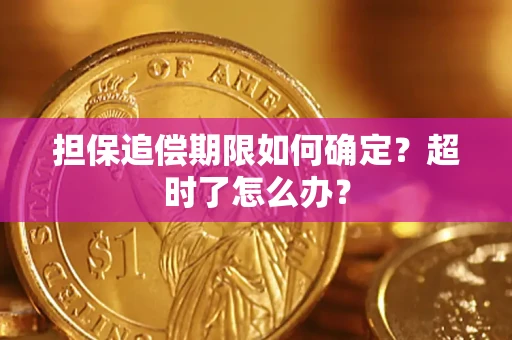 北京担保追偿期限如何确定？超时了怎么办？