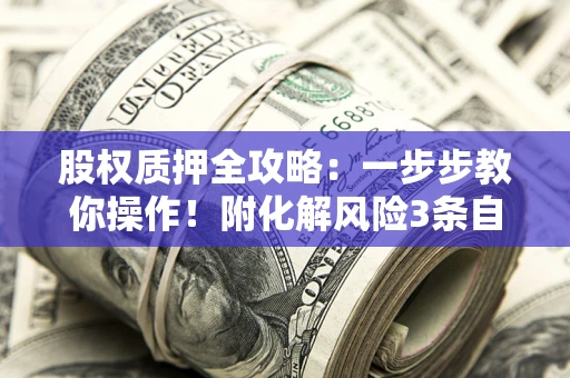 北京股权质押全攻略：一步步教你操作！附化解风险3条自救法则